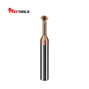 Herramienta de Biselado de 90 <span class=keywords><strong>Grados</strong></span> de Carburo de Tungsteno de Alto Rendimiento, Fresa CNC con Recubrimiento Duradero - Product Image 1