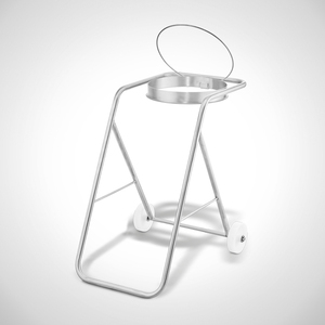 JH-Mech porta sacchetti per la spazzatura a buon mercato prezzo robusto Laege capacità a <span class=keywords><strong>muro</strong></span> anello incernierato in acciaio inox porta sacchetti per la spazzatura <span class=keywords><strong>da</strong></span> esterno - Product Image 4