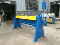 Plieuse de tôles en acier inoxydable/aluminium électrique Rbqlty DWS-1.5x2000, manuelle/automatique, facile à utiliser pour les plaques