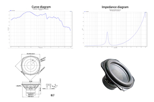 <strong>7</strong> Inch 4 Ohm 100W Deep Bass Woofer | OEM ODM Car Audio <strong>Speaker</strong> Driver with Customizable Enclosure - Product Image 2