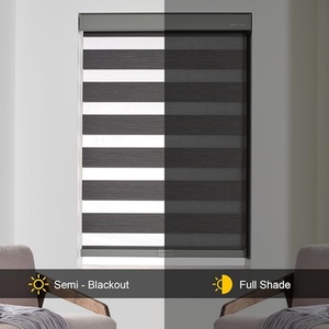 Chuyên nghiệp tùy chỉnh chất lượng cao màn cơ giới hai lớp ngày và đêm Zebra Rèm cho nhà và văn phòng - Product Image 6