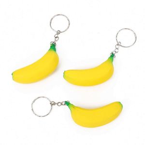 Custom Logo PU Lemon Keychain Advertising Branded <b>Stress</b> Ball Toys - Product Image 6