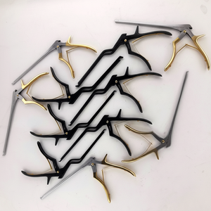 Ensemble de 11 instruments chirurgicaux orthopédiques Karrison Rongeur à baïonnette, inclinés à 45 degrés, manuels, en acier inoxydable allemand, certifiés CE - Product Image 1