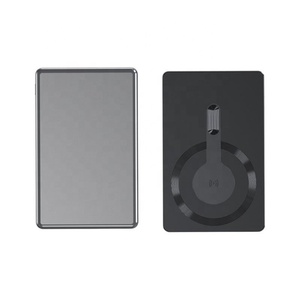 HXB 10000mAh <span class=keywords><strong>แบ</strong></span><span class=keywords><strong>ต</strong></span>เตอรี่สำรองแม่เหล็กไร้สาย PD 20W <span class=keywords><strong>ชาร์จ</strong></span>เร็ว อลูมิเนียมอัลลอยด์ บางเฉียบ พกพาสะดวก - Product Image 1