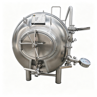 Cuve à bière horizontale 10BBL empilable modulaire en acier inoxydable 304 pour équipement de carbonatation de bière