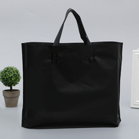 Vente de gros Sac à provisions en plastique à poignée souple personnalisé Sac en plastique à logo avec poignée à boucle