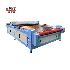 Foster Auto Feeding CNC 80w 100w 130w 150w 160w 300w Machine de gravure laser textile pour tissu