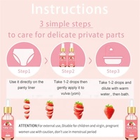 Huile de massage intime à base de plantes RTS 30 ml avec hydratation vaginale et équilibre du pH pour le sexe et le spa au quotidien