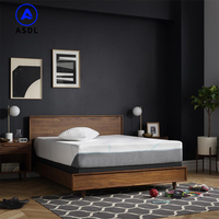 Premium 5-Sterne-Hotel Orthopädische Bettmatratze Online Bestellbar King Queen Size Naturlatex Taschenfederkern Gel-Memoryschaum-Matratze
