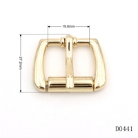 Boucle carrée à rouleau 40 mm nickelée, à barre de talon, à broche unique, plate, en métal robuste pour la fabrication de sacs et de ceintures