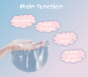 Masque facial en <span class=keywords><strong>gel</strong></span> de collagène coréen de haute qualité avec acide hyaluronique hydratant et anti-rides pour le visage - Product Image 2