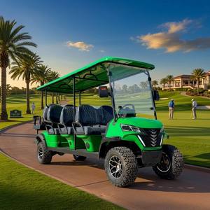 Véhicules de golf en promotion, 8 places, homologués CE, buggy 4 roues 8 places pour adultes - Product Image 1