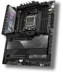 Çift kanallı bellek mimarisine sahip ASUS ROG CROSSHAIR x6hero kahraman anakart masaüstü için kullanılan AMD 7000 serisi CPU desteği