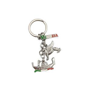 Porte-clés 3D en alliage de zinc Souvenir touristique de <span class=keywords><strong>Venise</strong></span> Vintage sur mesure en usine-Conception légère personnalisable - Product Image 3
