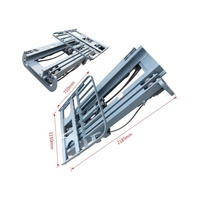 Ensemble de mât de chariot élévateur H28N8-00041 compatible avec le chariot élévateur diesel Heli 3.5T CPCD35, mât triplex de 6 m, pièce de rechange