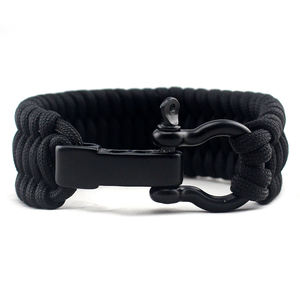 चीन थोक 550lb <span class=keywords><strong>Paracord</strong></span> जीवन रक्षा कंगन, धातु बकसुआ समायोज्य <span class=keywords><strong>Paracord</strong></span> Wristband, स्टेनलेस स्टील सीट बेल्ट लगा लो कंगन - Product Image 6