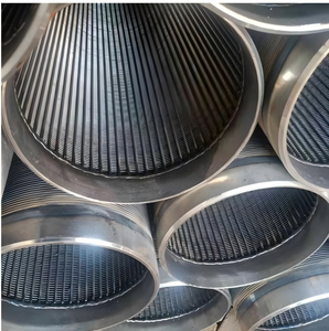 Tubo de filtro de agua Johnson personalizado con malla ranurada continua de alambre en cuña para <span class=keywords><strong>control</strong></span> de arena - Product Image 2