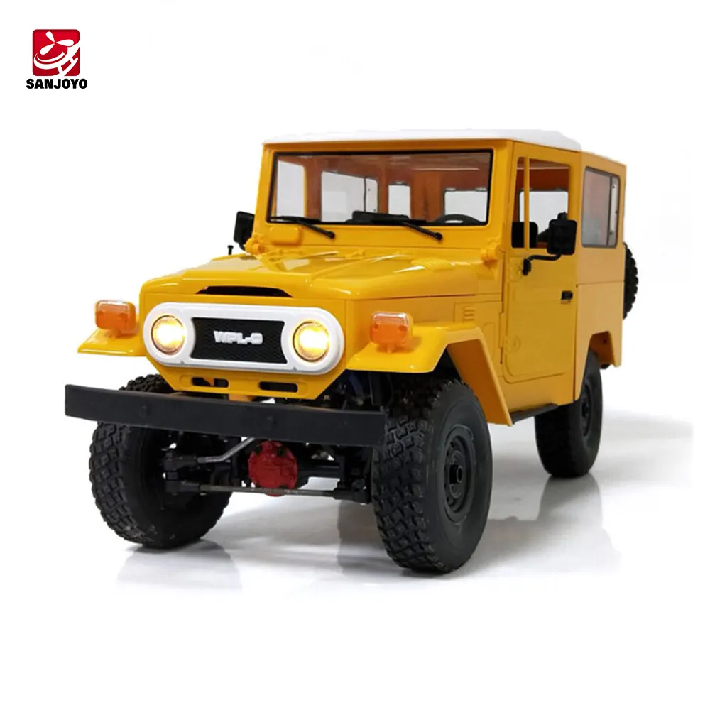 WPL C34 1/16 RTR 4WD 2.4G Offroad Buggy Car RC Raupen wagen für Kinder mit Scheinwerfer