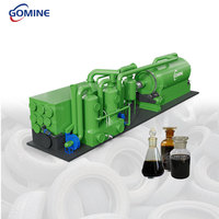 Usine de recyclage entièrement automatique des pneus usagés, machine de pyrolyse pour transformer les pneus usagés en diesel