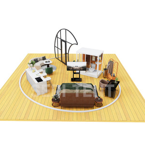 Carpa de Lujo Tipo Casa <span class=keywords><strong>Caracol</strong></span>, Diseño 2026, <span class=keywords><strong>Directo</strong></span> de Fábrica, Personalizable, para Glamping, Resorts y Hoteles - Product Image 4