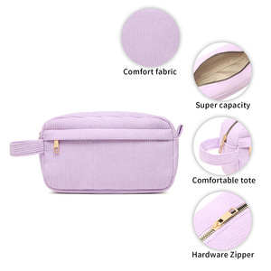 New Women's Eco-Friendly Zipper <b>Candy</b> Pattern Small Makeup Bag with Large Capacity Portable & Water Resistant - Product Image 3