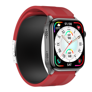 Reloj Inteligente S101 Health <span class=keywords><strong>ECG</strong></span> con Bomba de Aire, Pantalla Táctil AMOLED de 2.06 Pulgadas, Llamada de Emergencia SOS, Reloj con NFC, Monitor de Actividad Física - Product Image 2