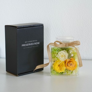 Ramo de Rosas Eternas <span class=keywords><strong>Wafa</strong></span> en Jarrón Perfumado, Regalo con Flores Secas para Bodas, Cumpleaños, Graduaciones, Inauguraciones y Fiestas - Product Image 5