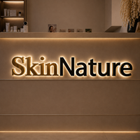 Acryl Hintergrundbeleuchtete LED-Neonbuchstaben Goldfinish Anpassbare LED-Schilder für Salon Schönheitsstudio Auto Hochzeit Gebäudedekoration IP65