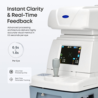 Réfractomètre automatique numérique AIST Optics FA-6000A, autorefracteur, équipement d'optométrie ophtalmique pour l'examen des yeux