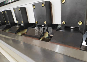 SANXIN Auto lamina di metallo <span class=keywords><strong>Cnc</strong></span> V scanalatrice per acciaio inossidabile V Groover macchina di taglio - Product Image 5