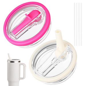 Couverture de remplacement pour gobelet Stanley anti-fuite de 40 oz avec couvercle à paille rabattable, accessoire de vaisselle pour tasse Stanley - Product Image 1