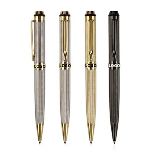 TTX Heavy Luxury Office Business Classic Elegant Expensive Logo Customs Metal Ballpoint Pen