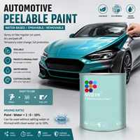 Peinture pelable à base d'eau, revêtement liquide amovible pour voiture, peinture enveloppante, couleurs personnalisées, film pulvérisable, peinture pelable automobile