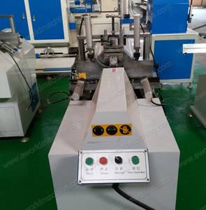 Scie à meneaux Eworld PVC/UPVC Aluminium SJV-45, moteur 2200W, 380V, lame de 300mm, machine de fabrication de fenêtres, facile à utiliser, garantie 1 an - Product Image 4