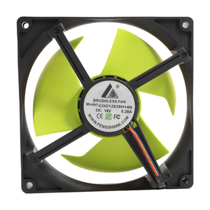 Ventilador <span class=keywords><strong>de</strong></span> motor sin escobillas <span class=keywords><strong>de</strong></span> 125x125x37mm DC 12V/14V con manguito/rodamiento <span class=keywords><strong>de</strong></span> bolas, ideal para equipos <span class=keywords><strong>de</strong></span> refrigeración - Product Image 1
