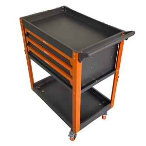 Customizable Heavy-Duty 3-Drawer <b>Rolling</b> Workbench Cart Stainless Steel <b>Tool</b> Chest Workshop Storage Auto Repair <b>Tools</b> Yizhe OEM - Product Image 2