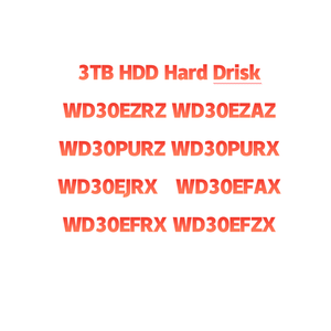 Disco Duro Interno SATA de 3 TB para Ordenador de Escritorio WD30EZRZ WD30EZAZ WD30PURZ WD30PURX WD30EJRX WD30EFAX <span class=keywords><strong>WD30EFRX</strong></span> WD30EFZX - Product Image 2