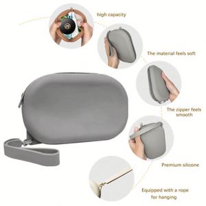 Waterproof Zipper Closure Eco-Friendly Multi-Functional Fashionable Mini Wallet Pouch Silicone <b>Wrist</b> <b>Strap</b> Coin Purse - Product Image 6