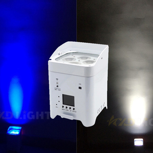 Đèn Bật Sáng Đèn Chiếu Sáng Ngoài Trời RGB Pixel Rgba Prolights Đèn Chiếu Sáng Led Cob Dmx Không Dây 4X18W - Product Image 1