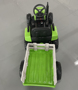 Giro sul trattore con rimorchio staccabile, veicoli elettrici per bambini 12V, fari a LED, trattore telecomandato giocattoli per bambini 3 + - Product Image 4