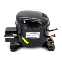 Compresseur de réfrigération miniature R134a pour distributeur d'eau, fontaine à eau, pièce de rechange