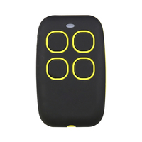 Télécommande universelle intelligente pour porte de garage 433 MHz, en ABS et métal, portée 50 m, émetteur RF sans fil, fonction d'apprentissage et de clonage de code