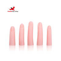 Outil d'entraînement professionnel pour la manucure, insert flexible pour doigt, pièce d'entraînement pour ongles, fourniture en gros par le fabricant, commande mixte, prêt à expédier