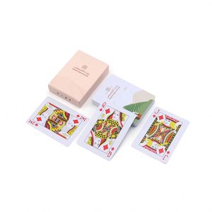 Custom Printed 32Mm New PVC Baloot Paper Waterproof Durable Plastic Promotional Playing <b>Cards</b> with Custom Logo - Product Image 4