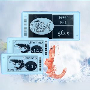 Etiqueta de Precio Electrónica Compatible con Congeladores, 2.13 Pulgadas, Etiqueta Electrónica para Estantes de Baja Temperatura, Etiqueta Digital de Precio en Papel Electrónico - Product Image 1