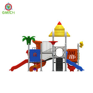 Maternelle jouer jeux mathématiques pour enfants et enfants en métal parc d'attractions extérieur équipement de terrain de jeu toboggan en plastique ensemble jouets - Product Image 5