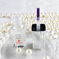 Vernis à ongles UV longue tenue, pigment chrome 5ml, logo personnalisé, liquide chrome