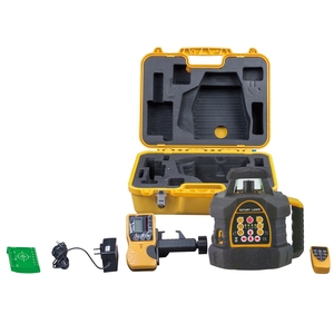 Niveau laser rotatif, portée 500m, auto-nivelant, 360° horizontal/vertical, laser rotatif automatique pour la construction - Product Image 1