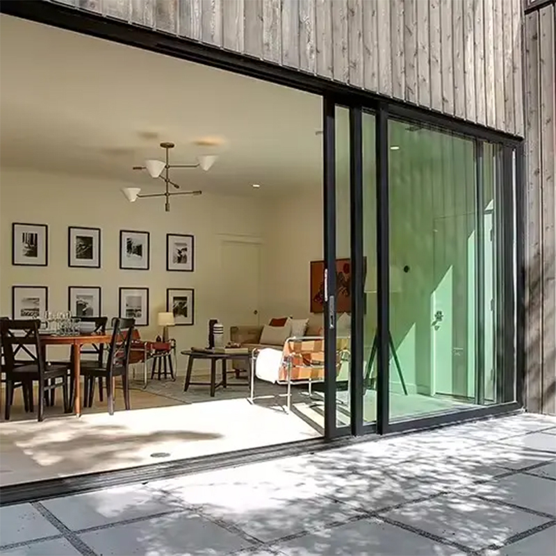 ZEYI Panoramic Glass Sliding Door Water