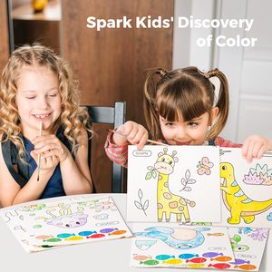 Libros de Pintura de Acuarela Personalizables con Pincel Mágico, Libros de Dibujo para Niños - Product Image 5